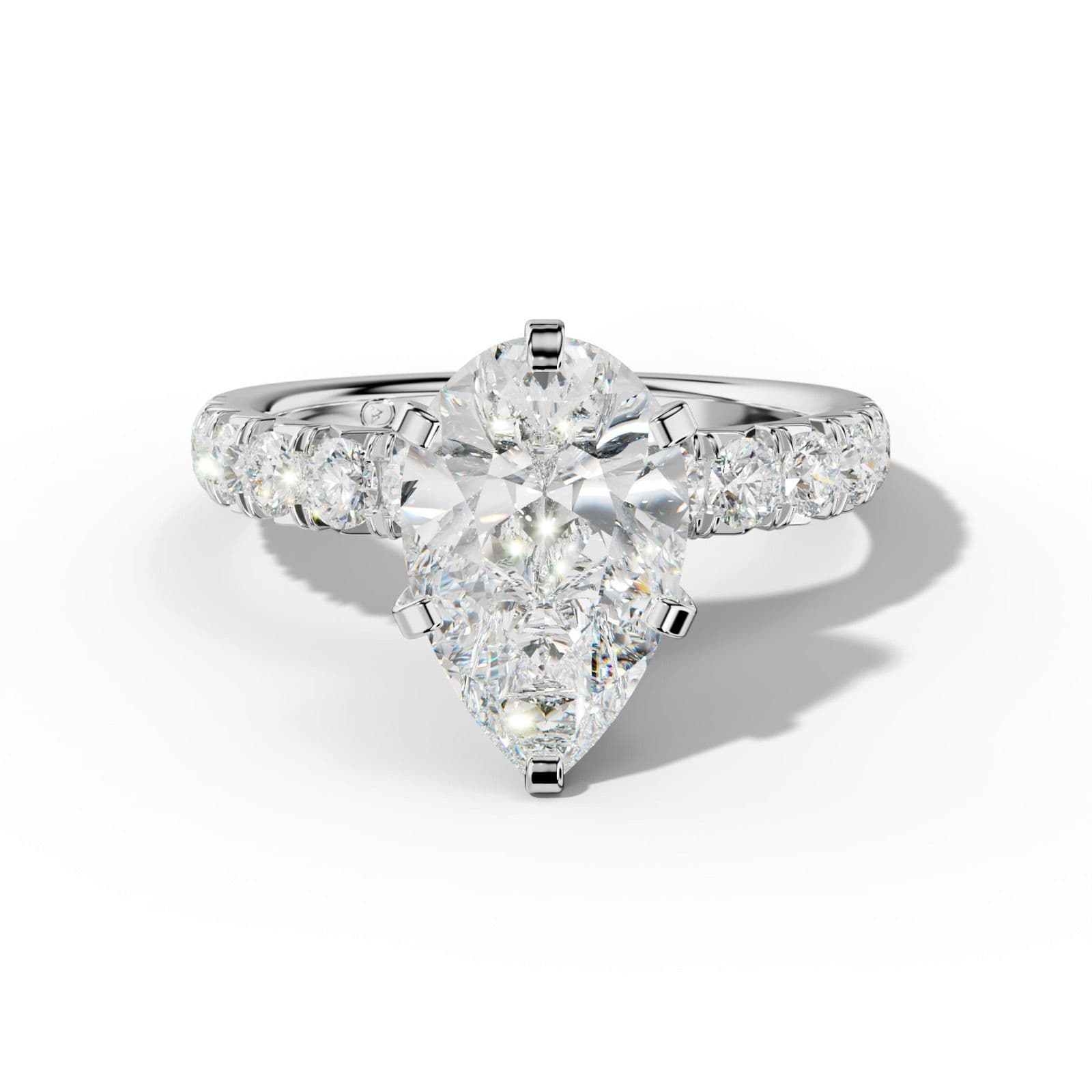 Kira Pear Shape Engagement Ring