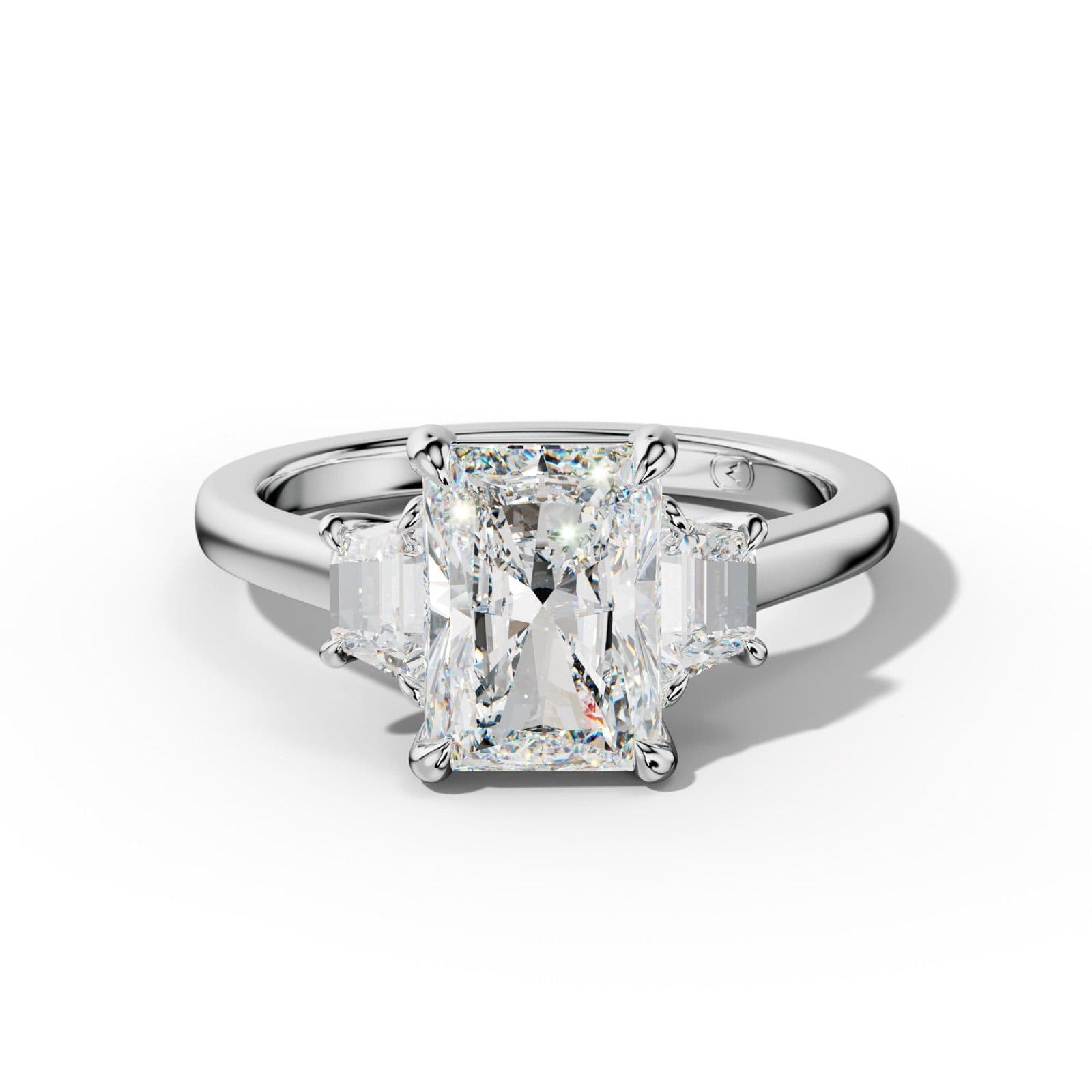 Emery Radiant Cut Engagement Ring