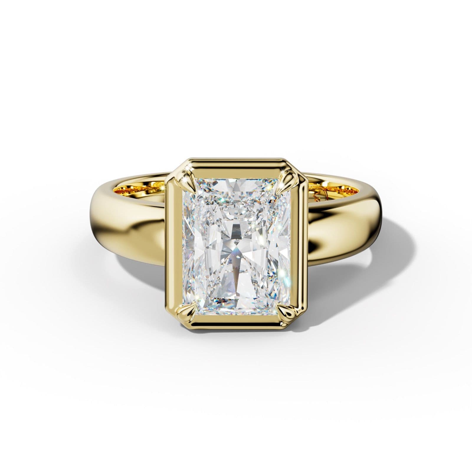 Giselle Radiant Diamond Engagement Ring