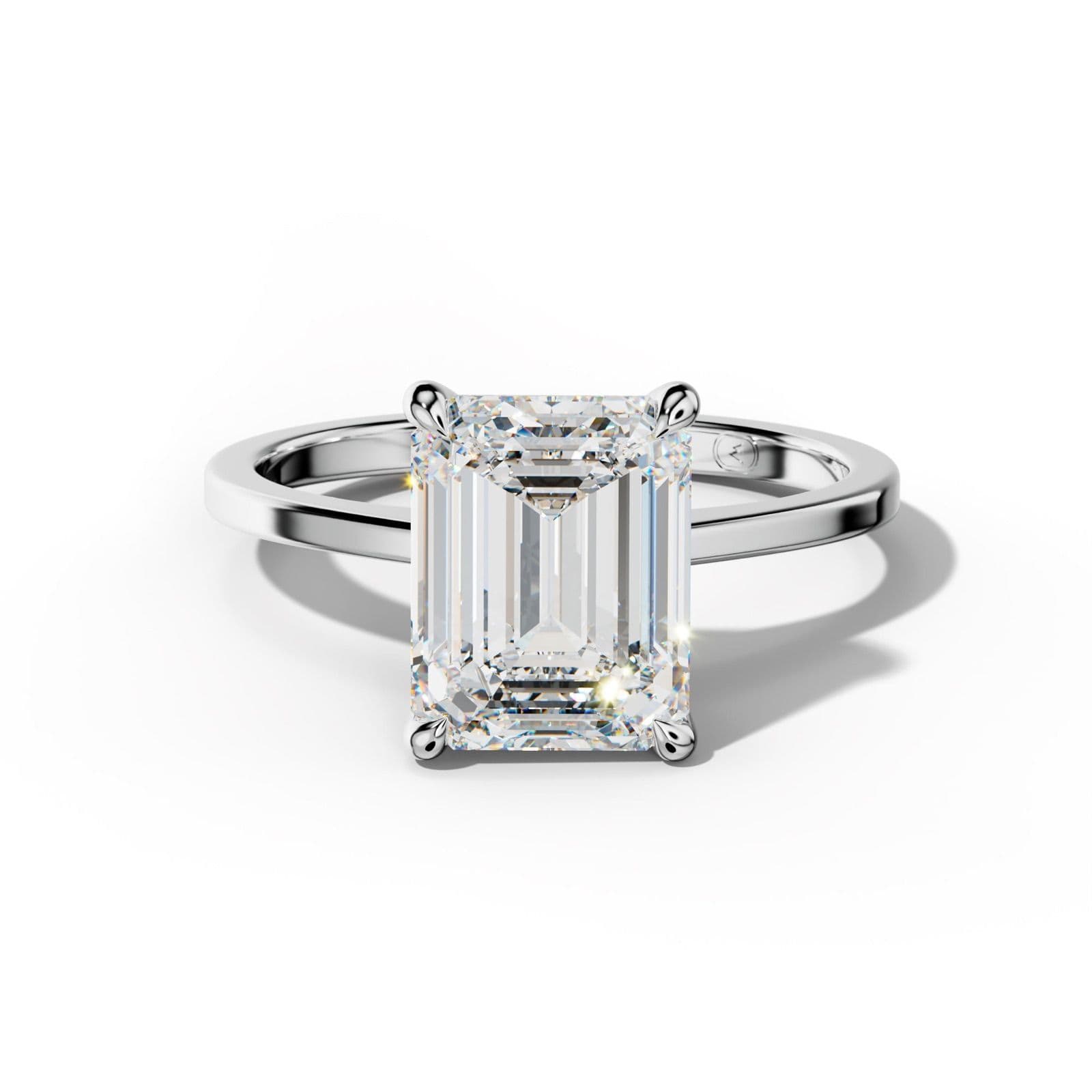 Camila Emerald Cut Engagement Ring