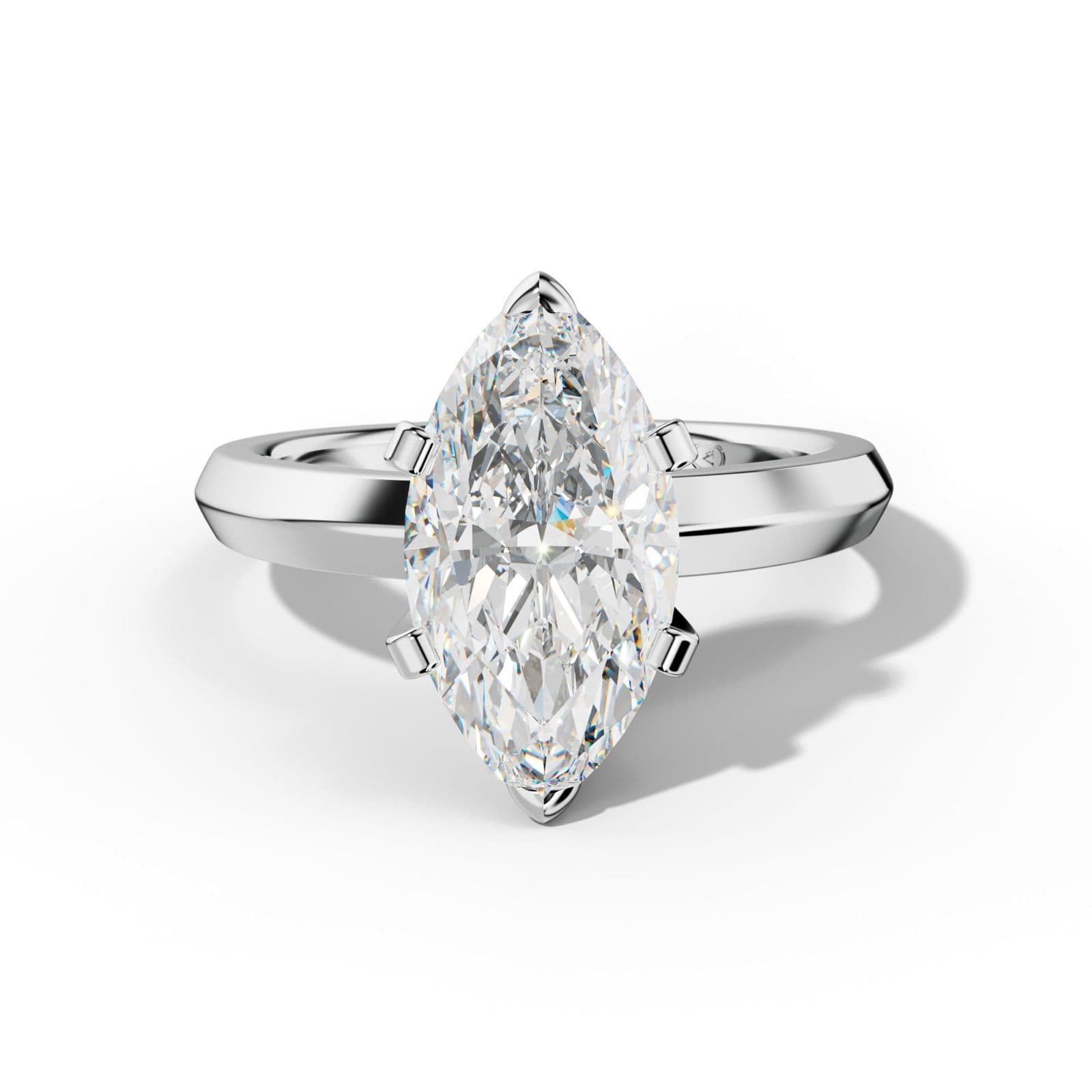 Nia Marquise Diamond Engagement Ring