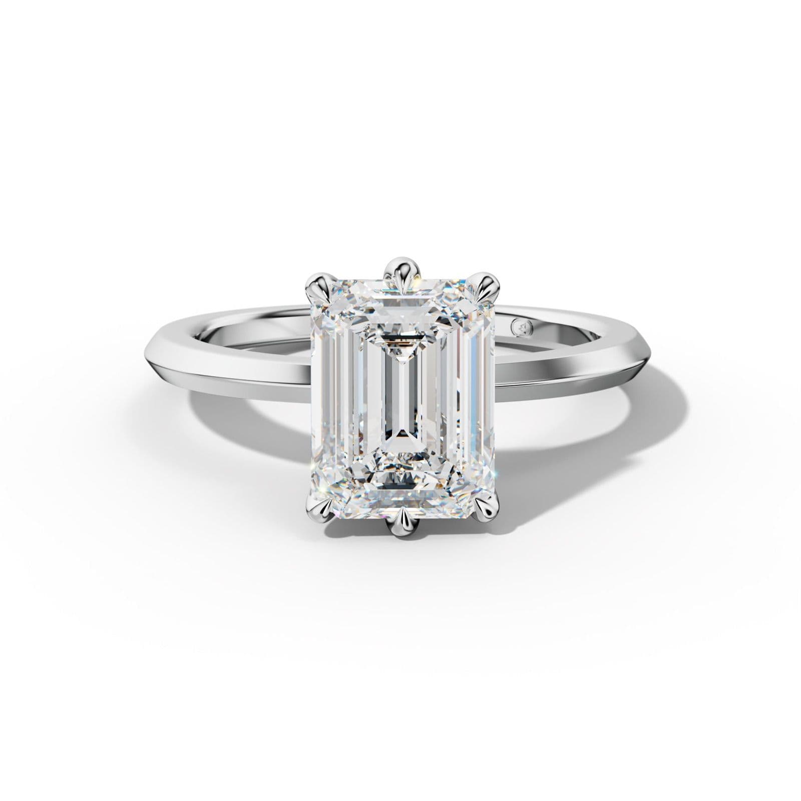 Myra Emerald Cut Engagement Ring