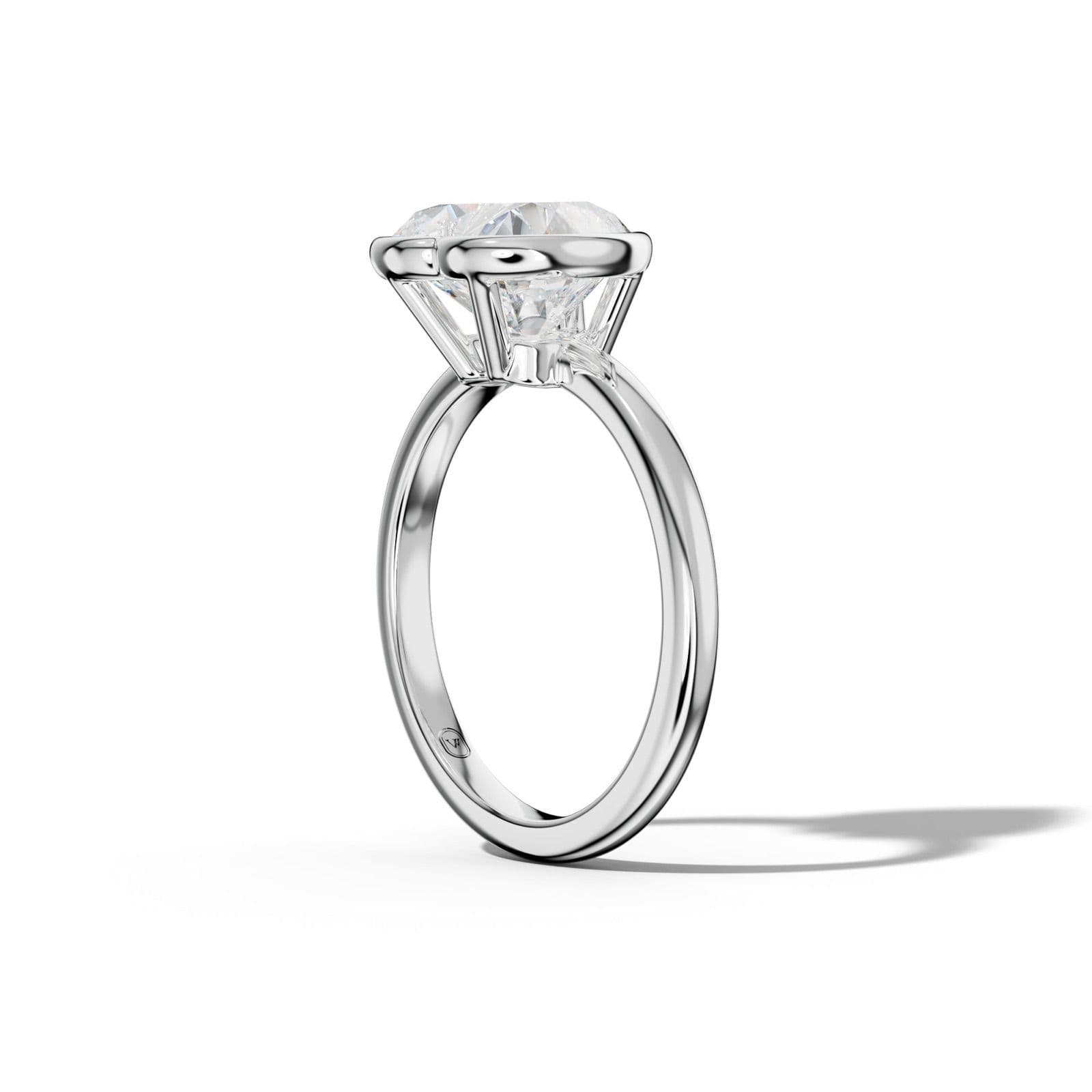 Malaya Heart Diamond Engagement Ring