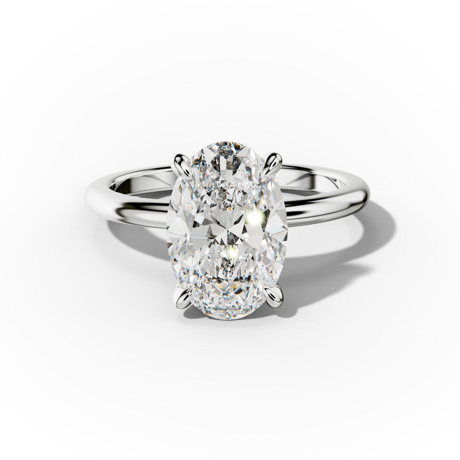 Lily Oval Cut Engagement Ring