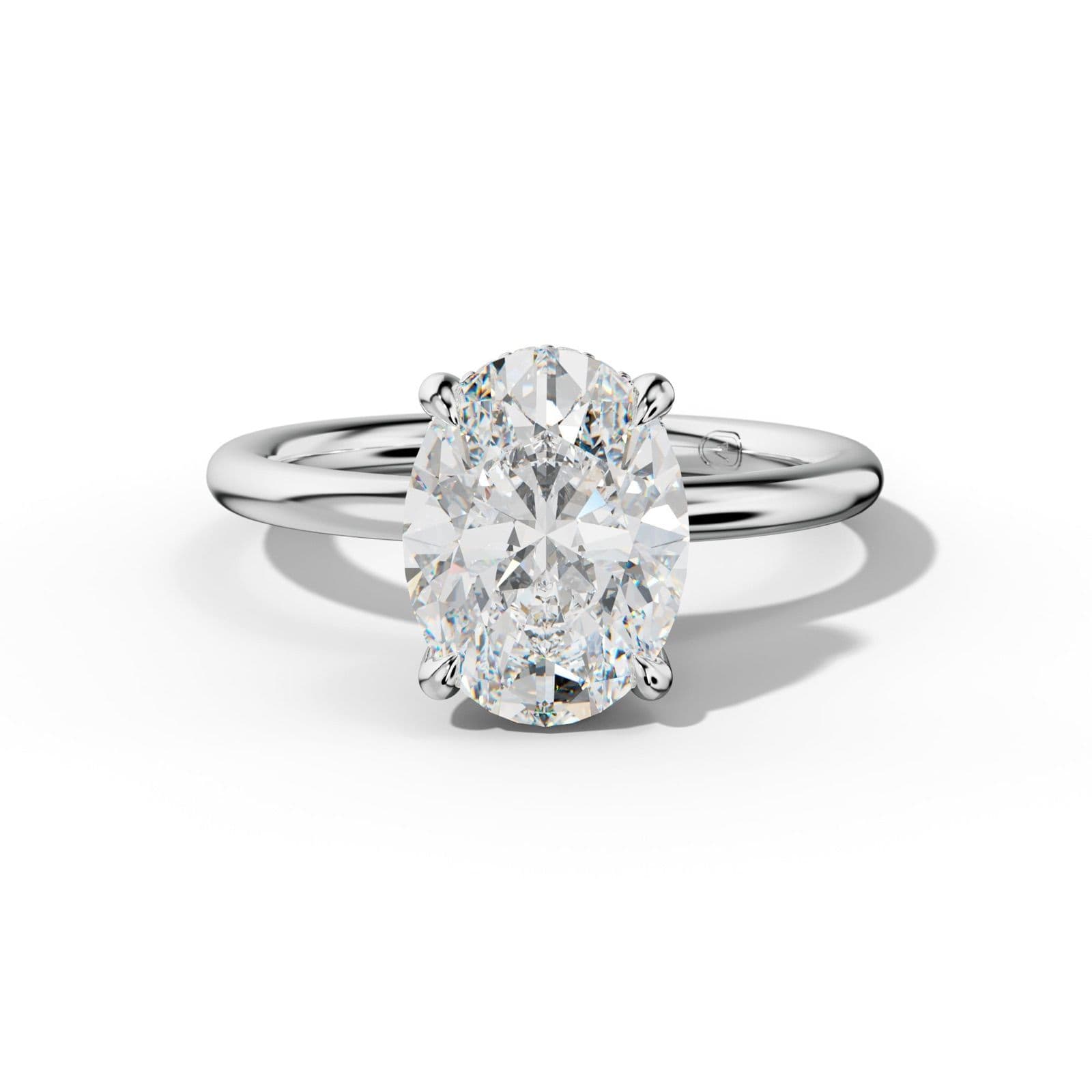 Siya Oval Diamond Engagement Ring