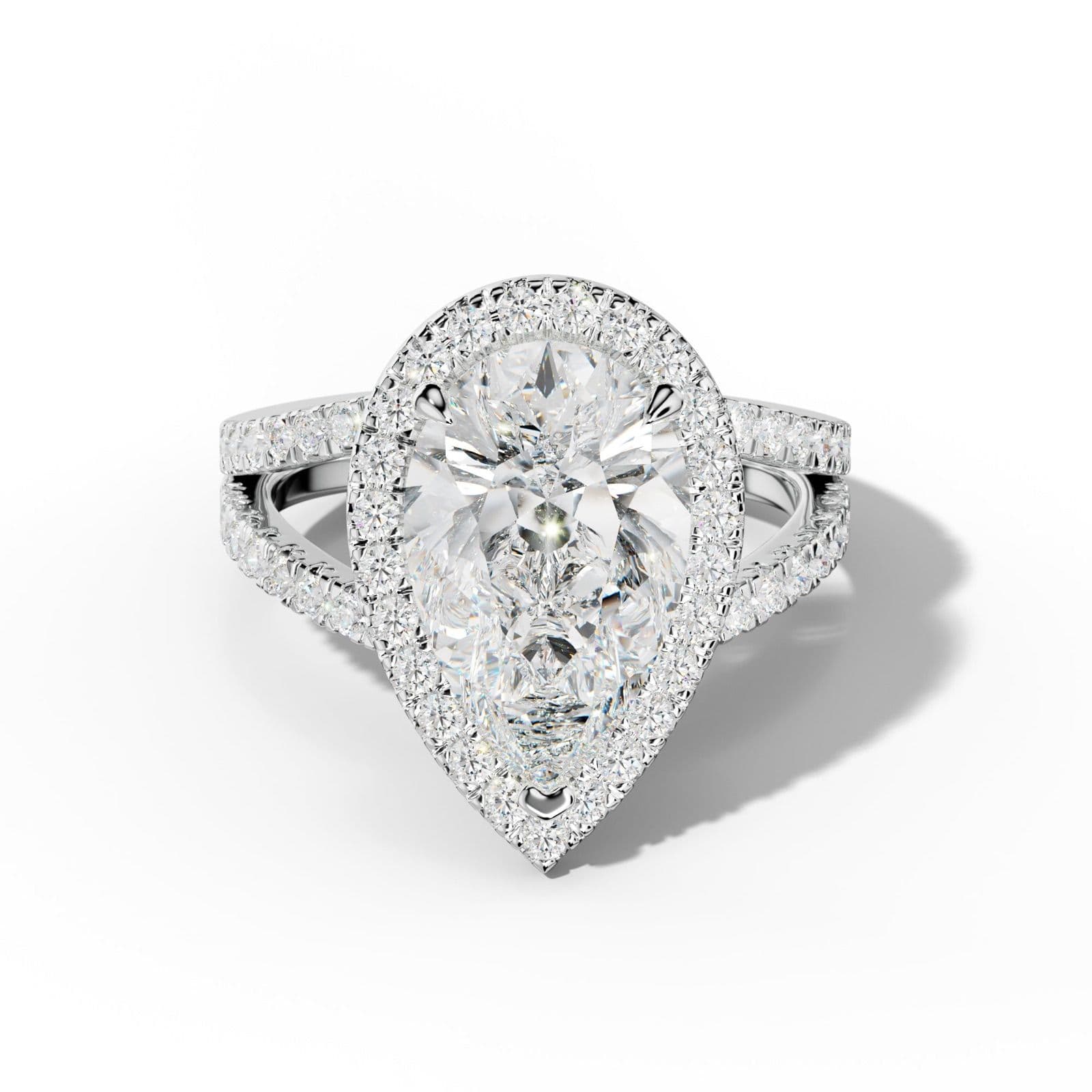 Ariel Pear Shape Engagement Ring