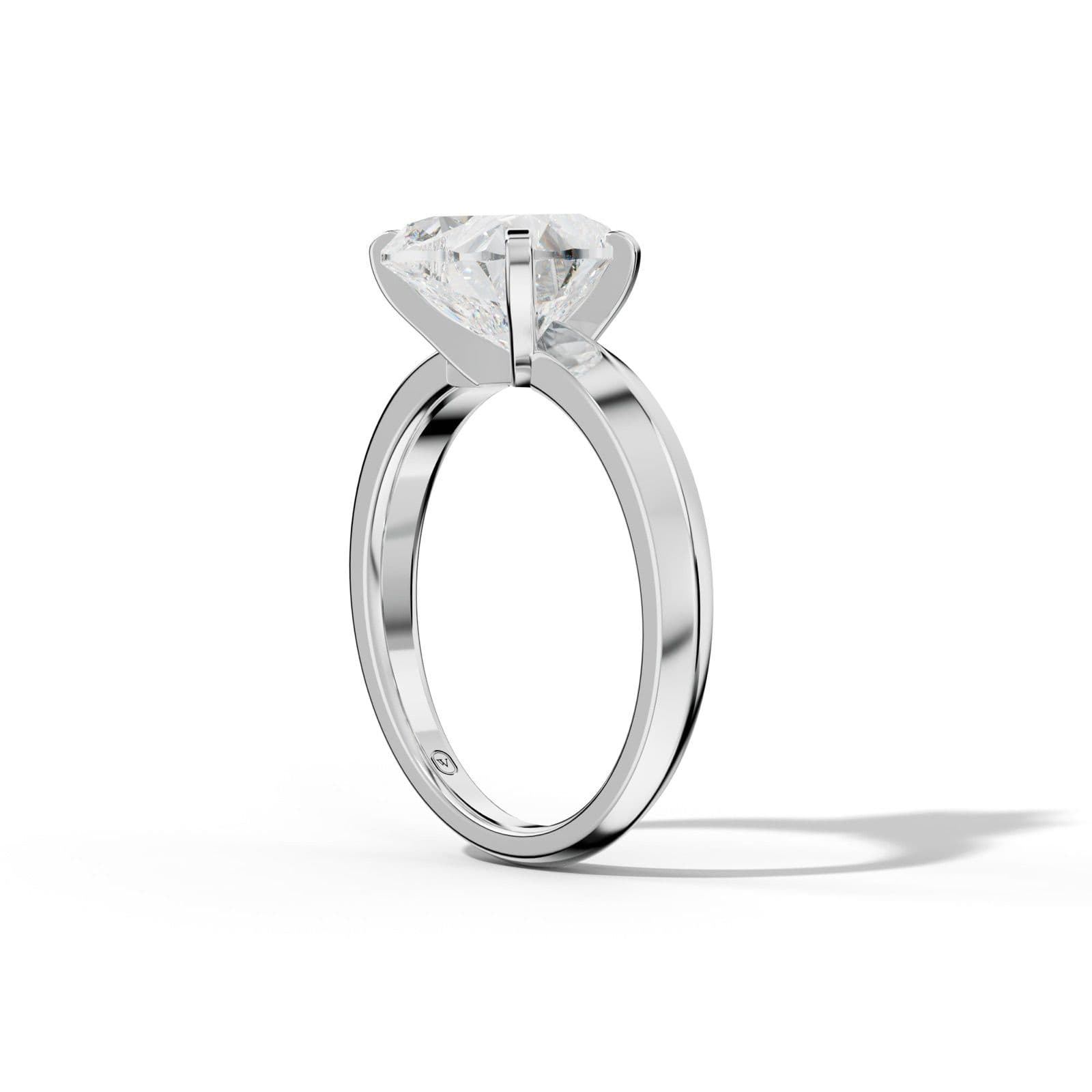 Nia Heart Diamond Engagement Ring