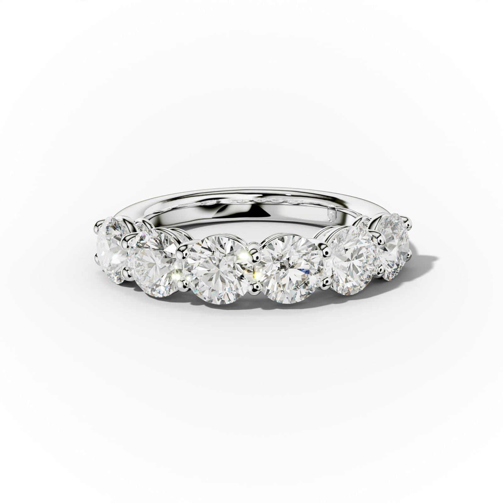 3.0 Carat Round Diamond Anniversary Ring
