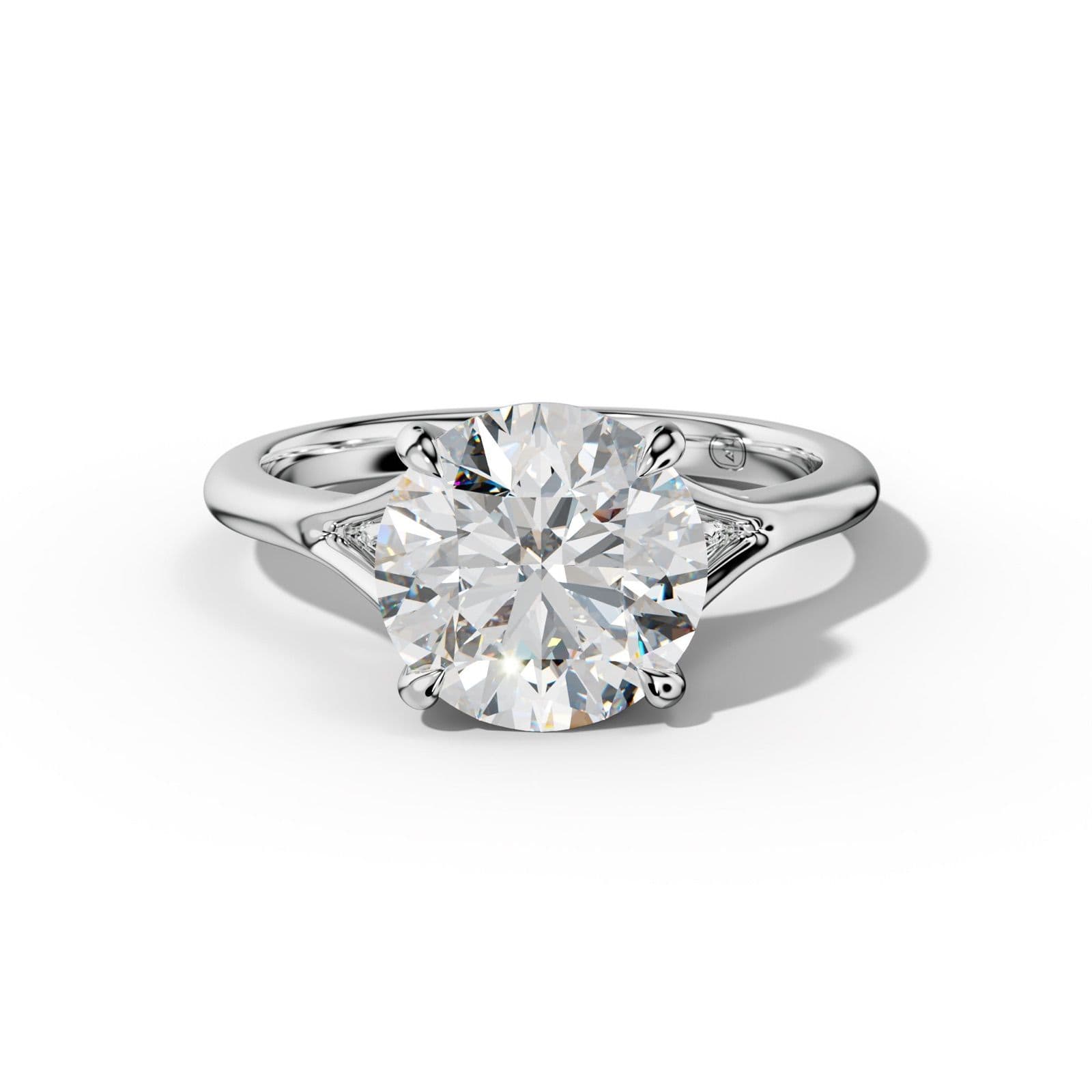 Jane Round Diamond Engagement Ring