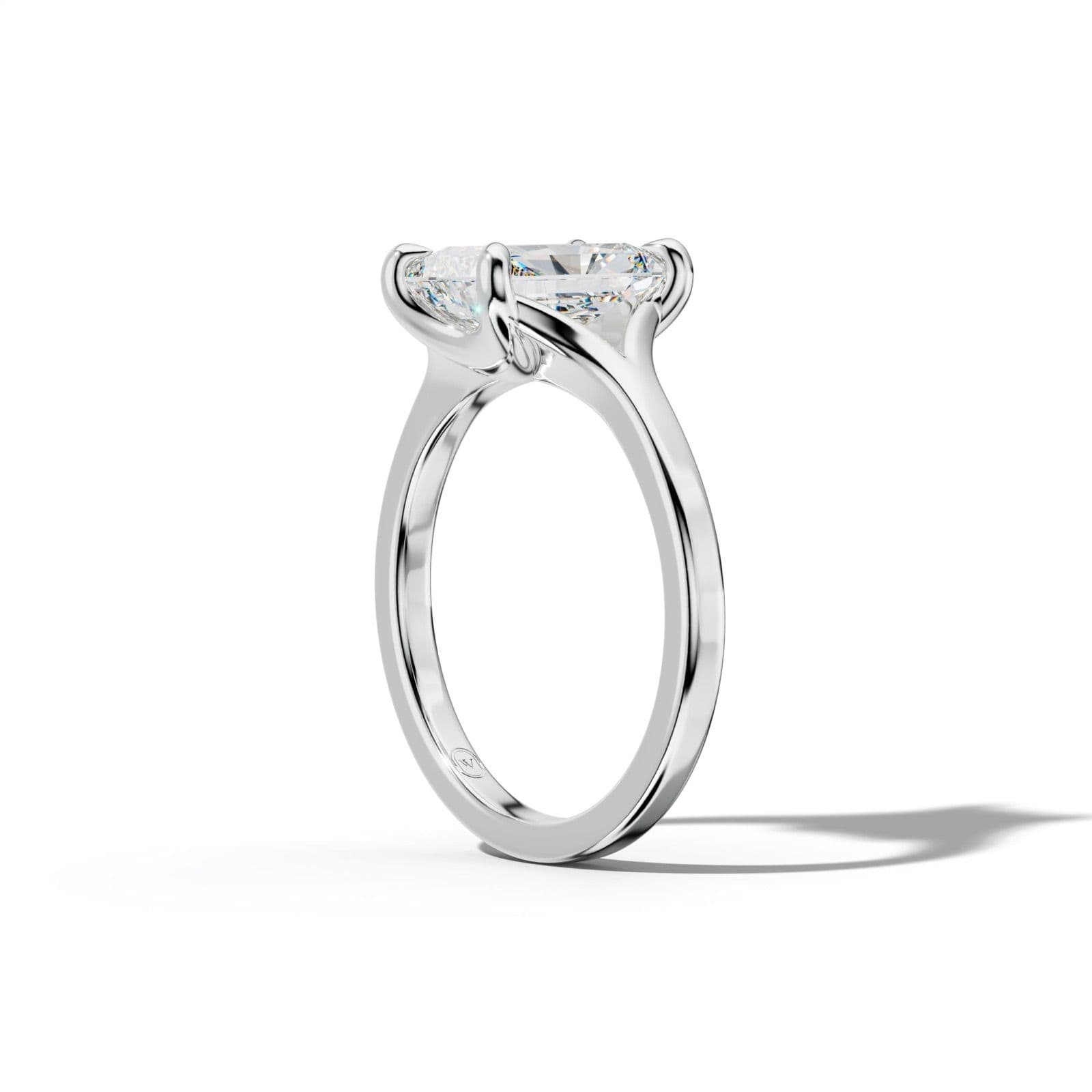 Alicia Radiant Diamond Engagement Ring