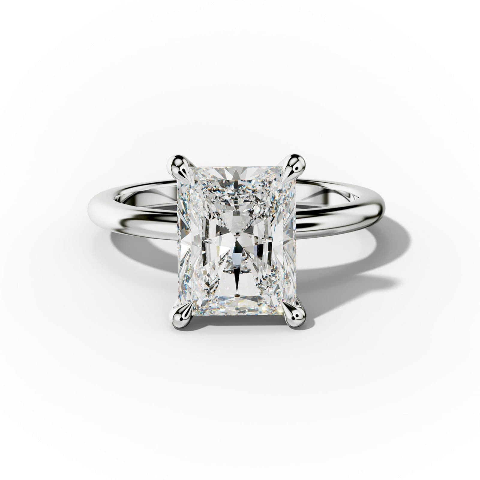 Lily Radiant Cut Engagement Ring