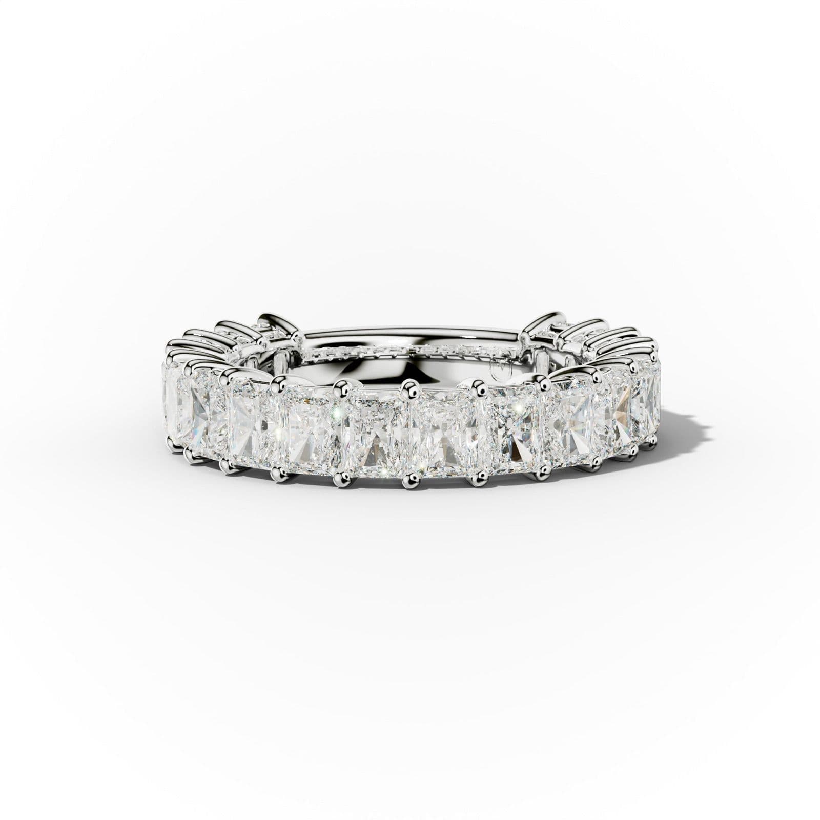 4.0 Carat Radiant Diamond Anniversary Band