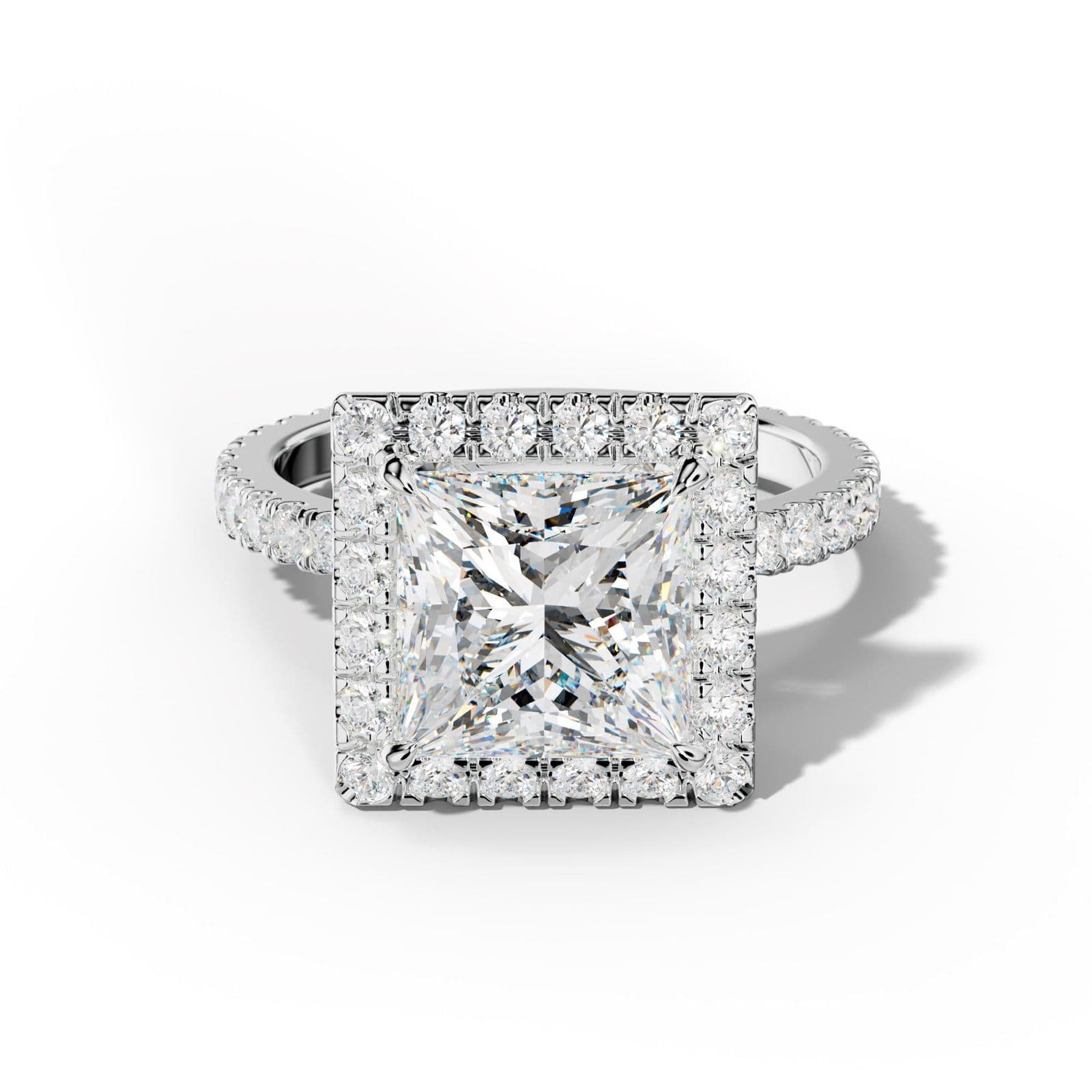 Sadie Princess Cut Engagement Ring