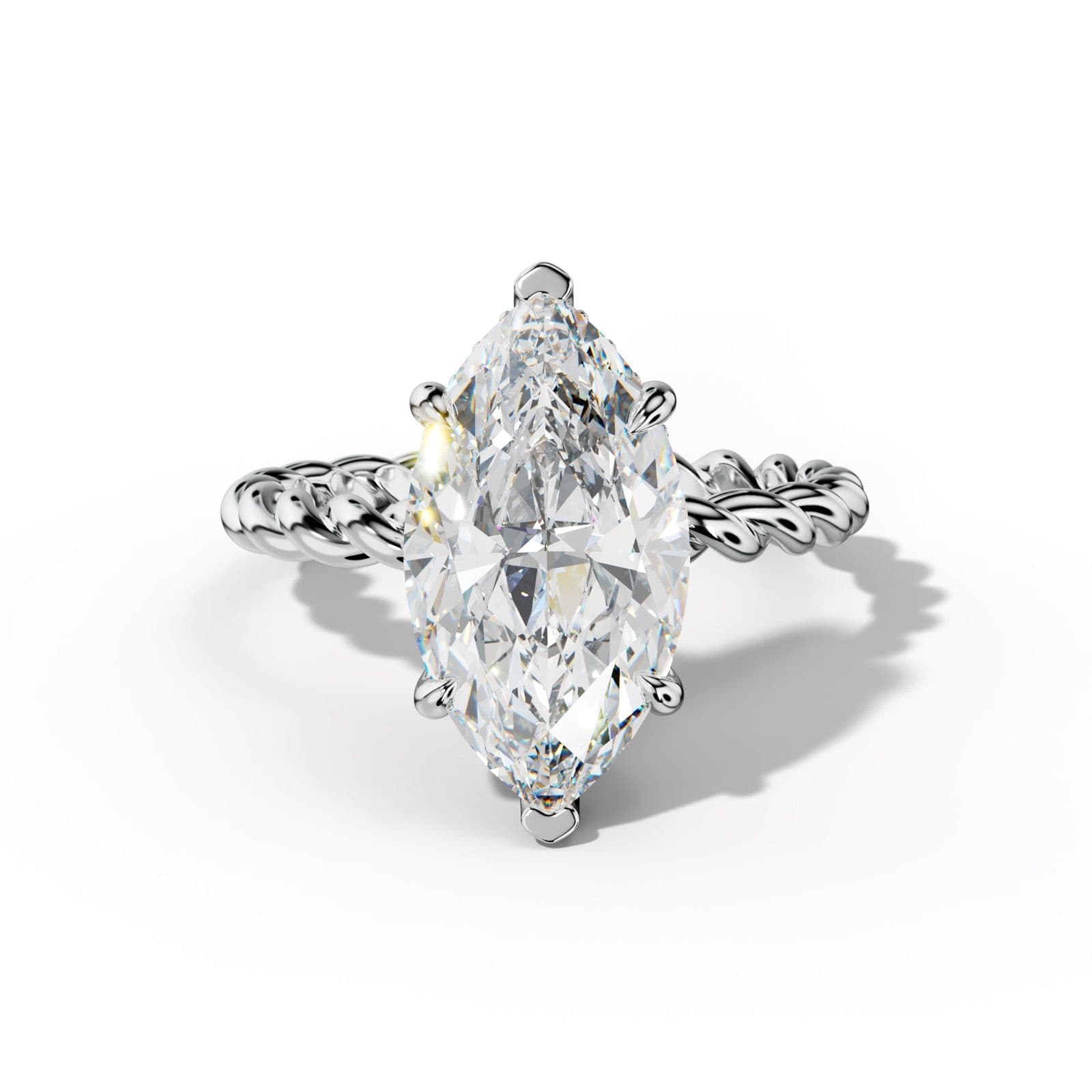 Lexi Marquise Diamond Engagement Ring