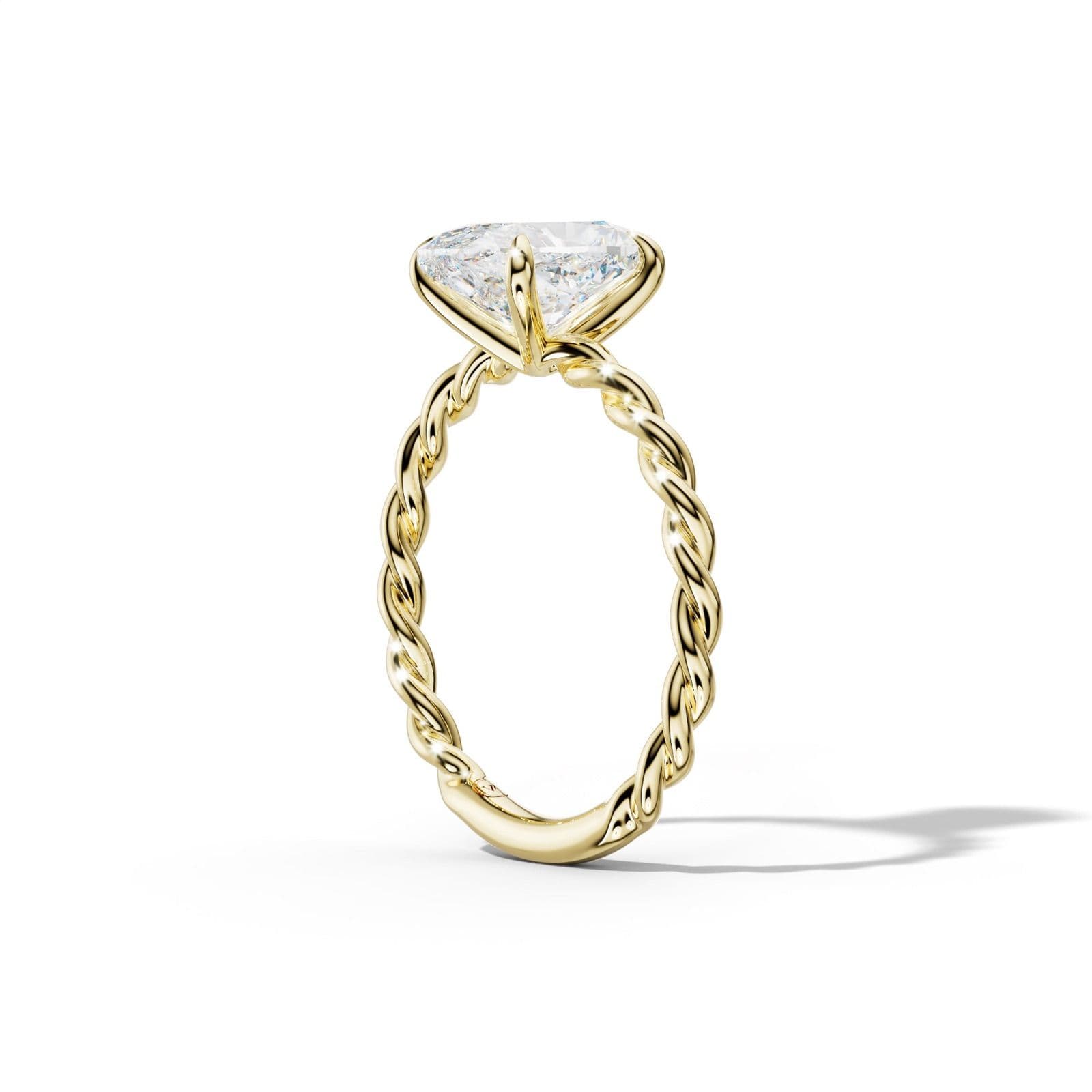 Sunny Elongated Cushion Diamond Engagement Ring