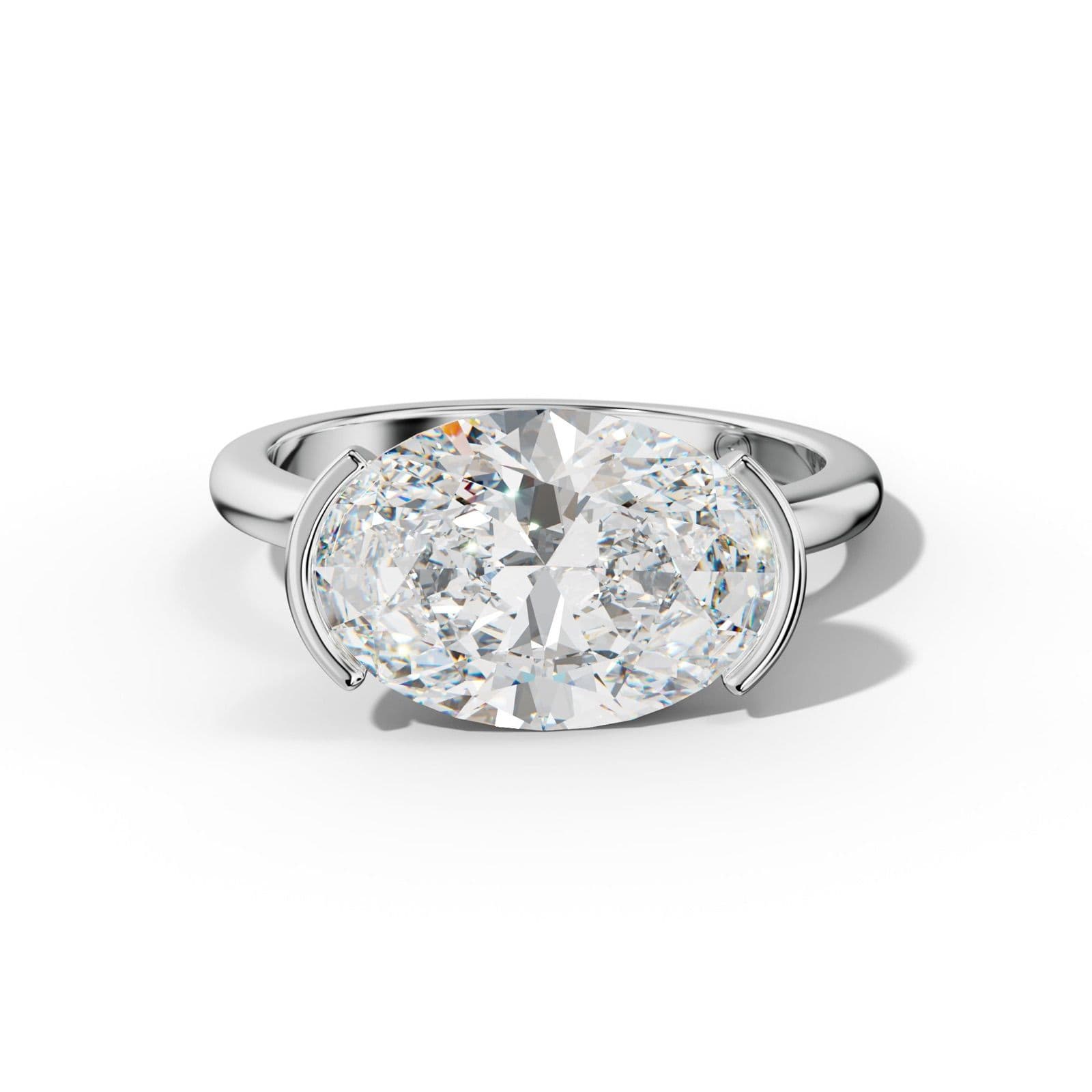 Azalea Oval Diamond Engagement Ring
