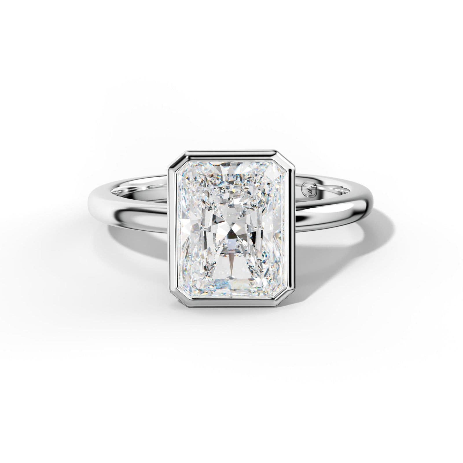 Malaya Radiant Diamond Engagement Ring
