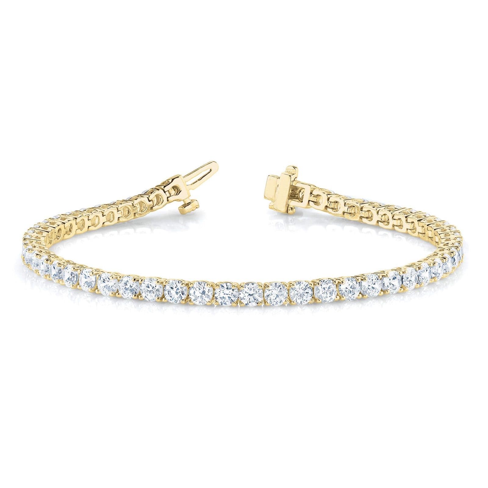 Four Prong Classic Diamond Tennis Bracelet