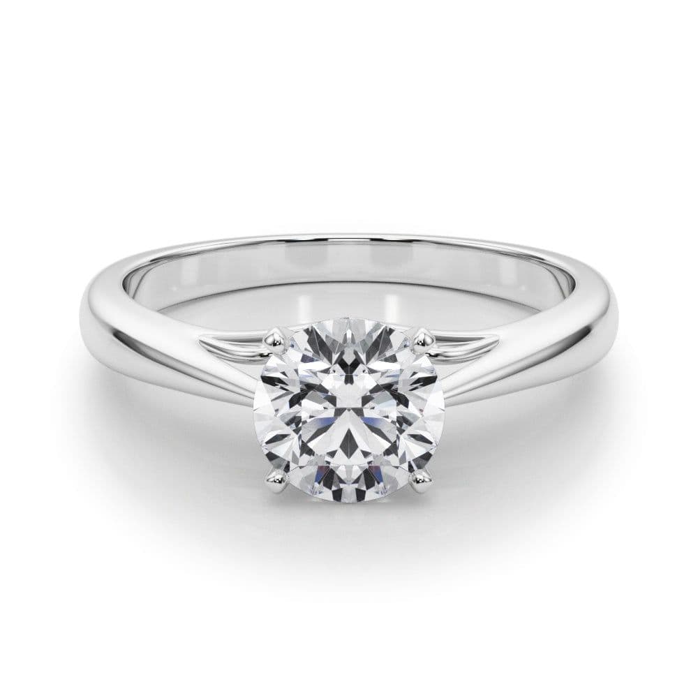 Katerina Round Diamond Solitaire Engagement Ring