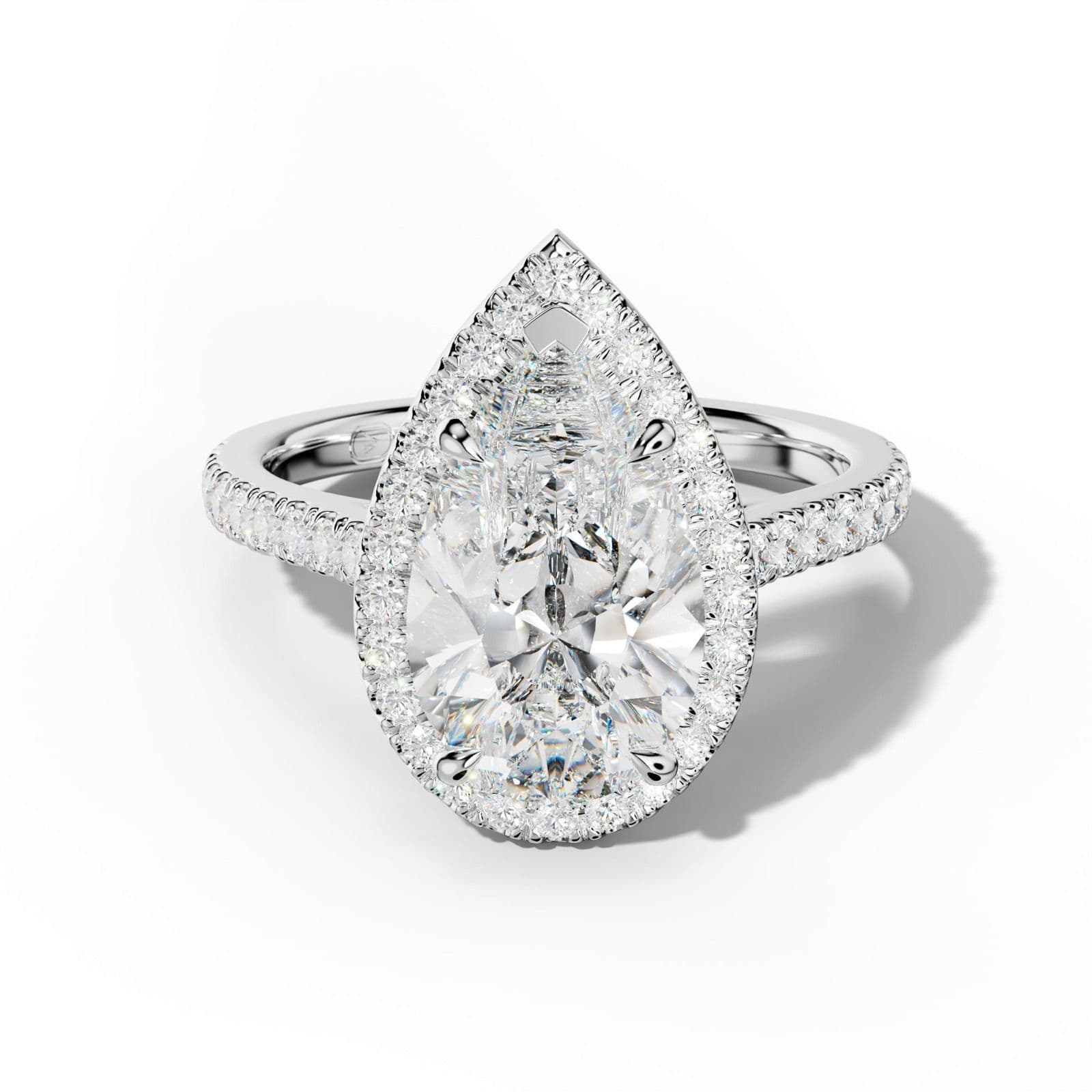 Aspen Pear Shape Engagement Ring