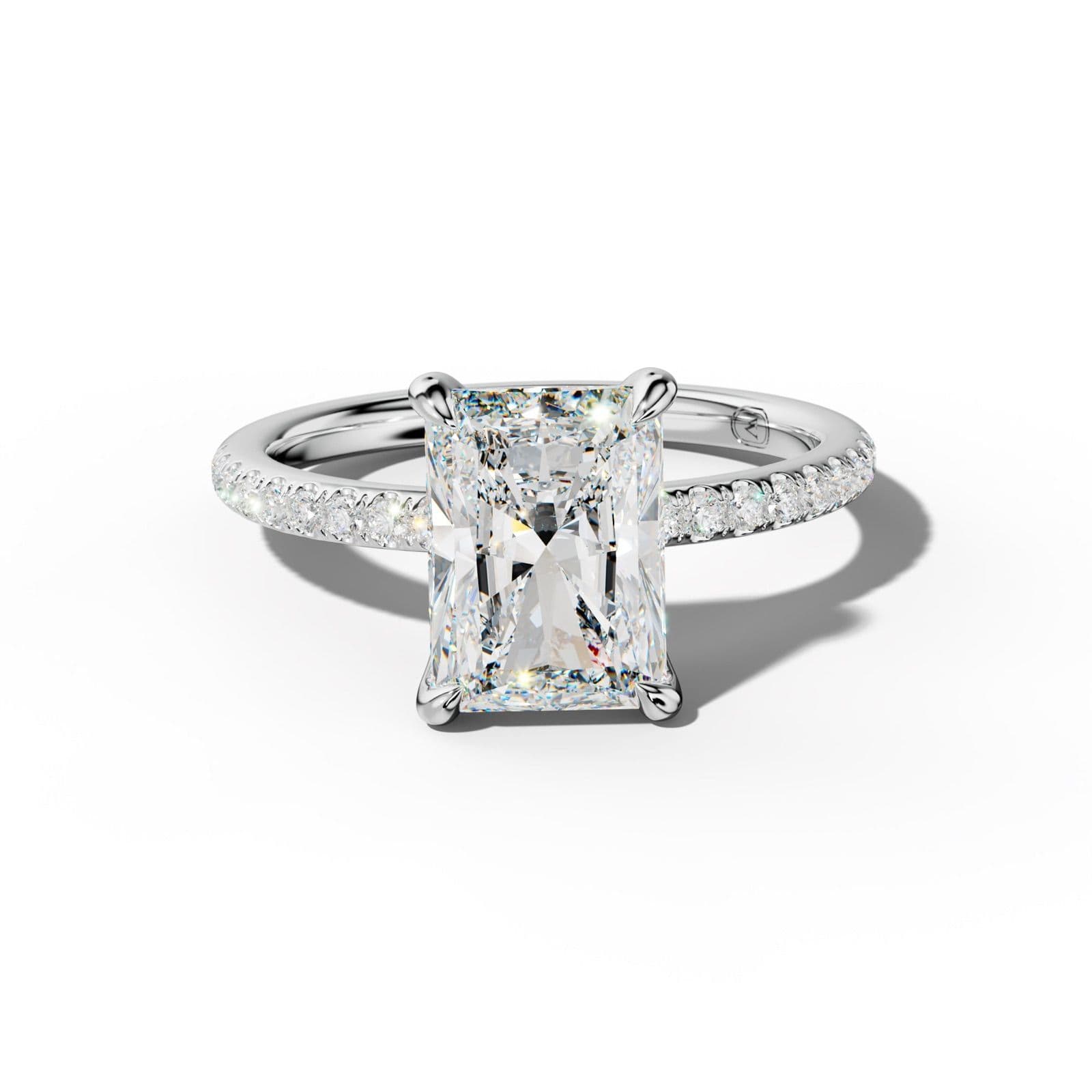Serena Radiant Diamond Engagement Ring