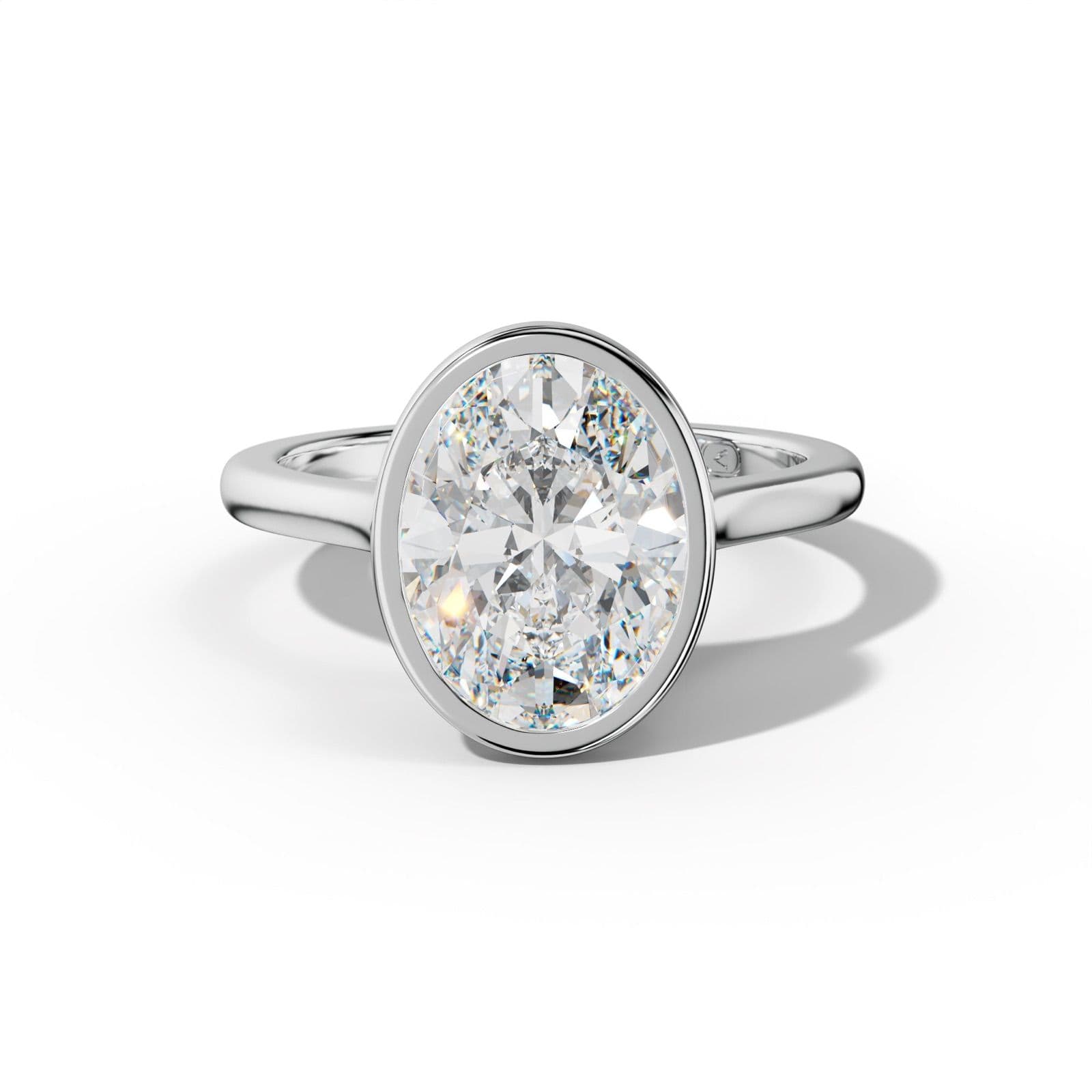 Nova Oval Diamond Engagement Ring
