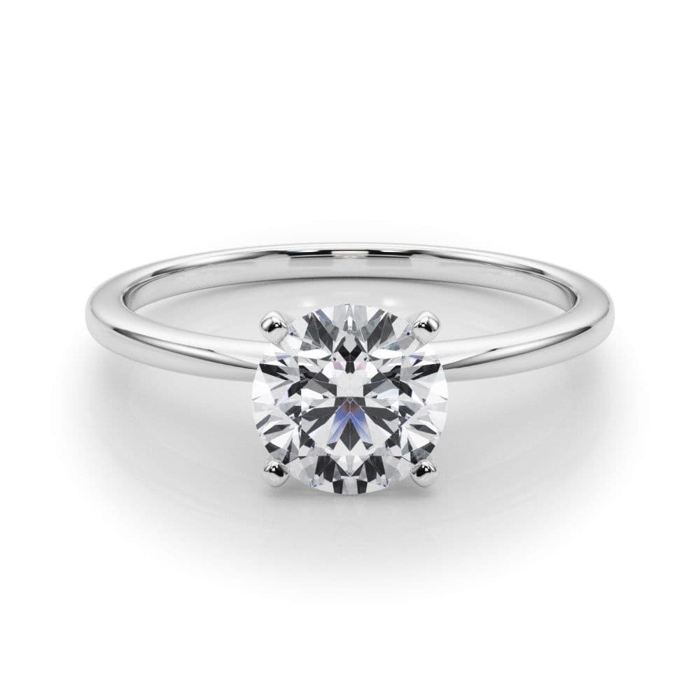 Angelica Round Solitaire Engagement Ring