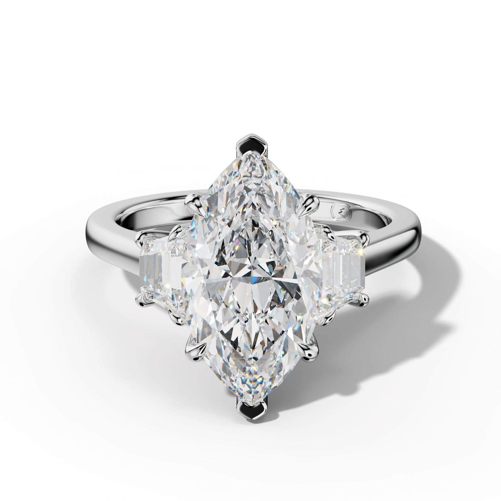 Emery Marquise Cut Engagement Ring