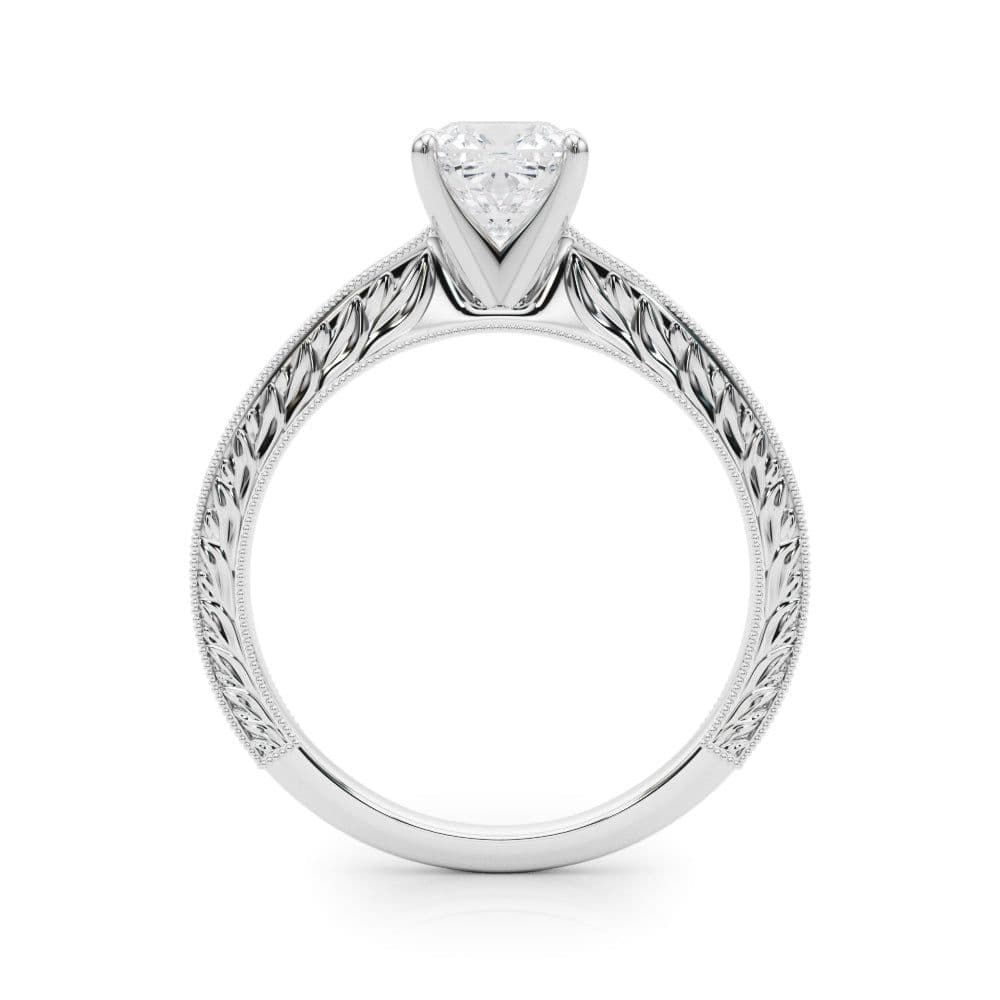 Victoria Cushion Diamond Solitaire Engagement Ring