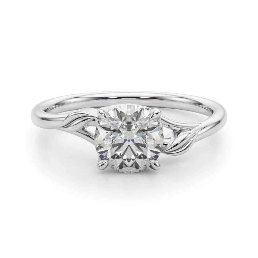 Eden Round Diamond Solitaire Engagement Ring
