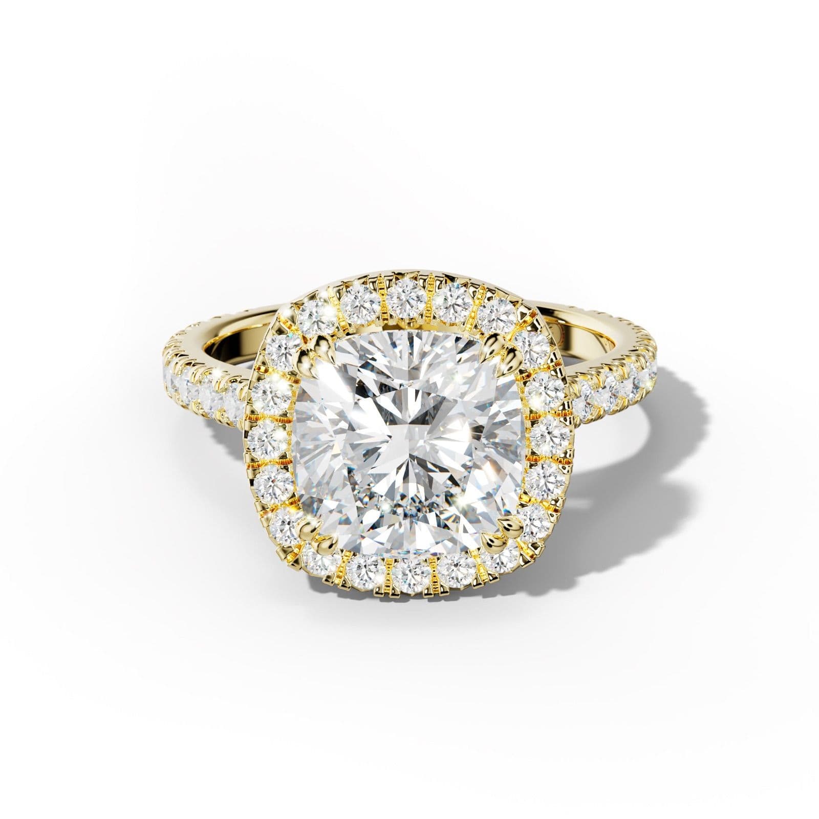 Adeline Cushion Cut Engagement Ring