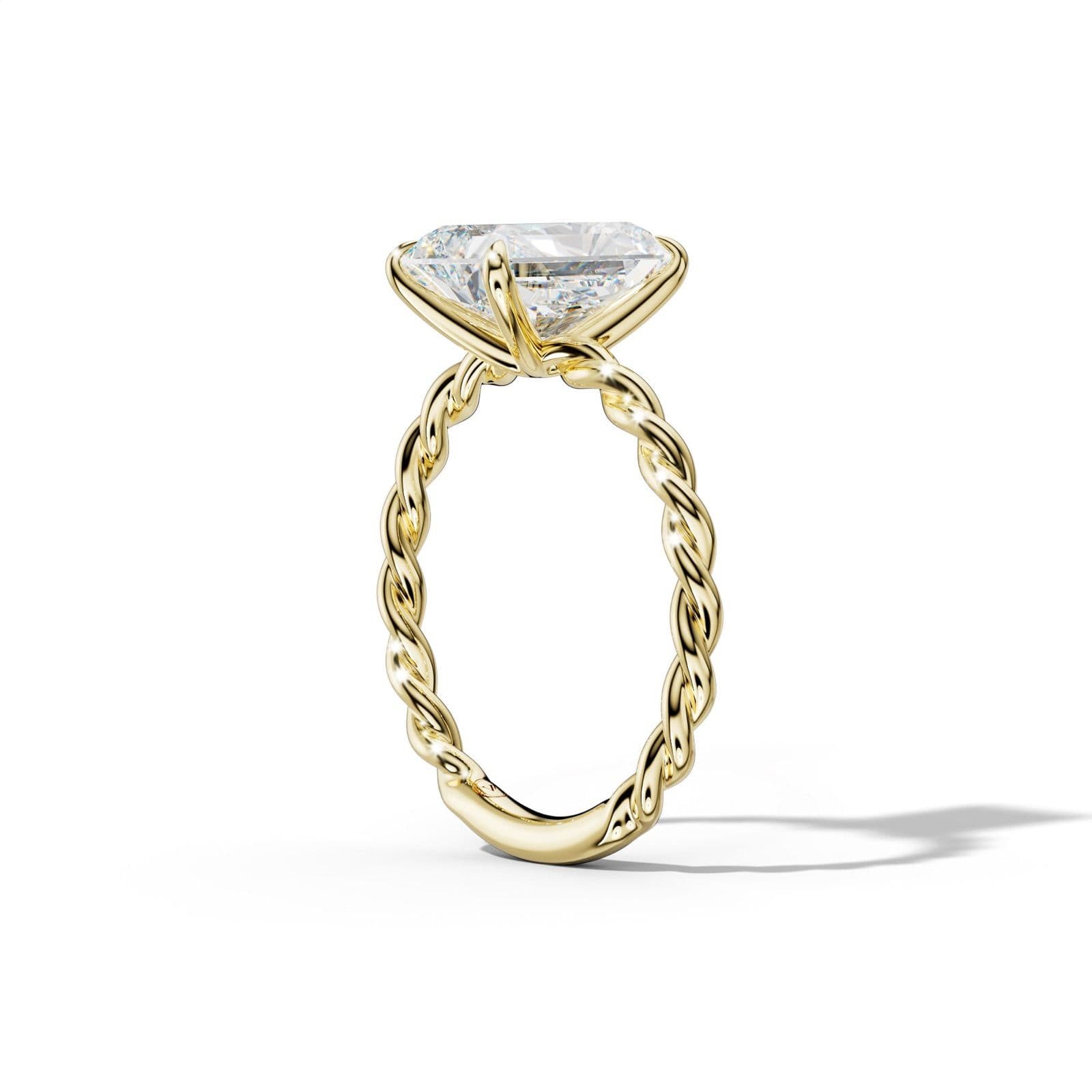 Sunny Radiant Diamond Engagement Ring