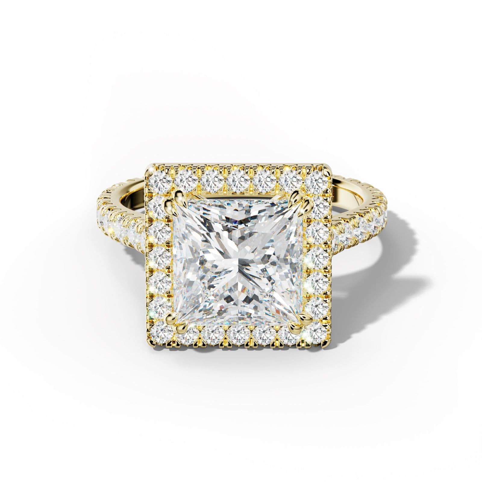 Adeline Princess Cut Engagement Ring