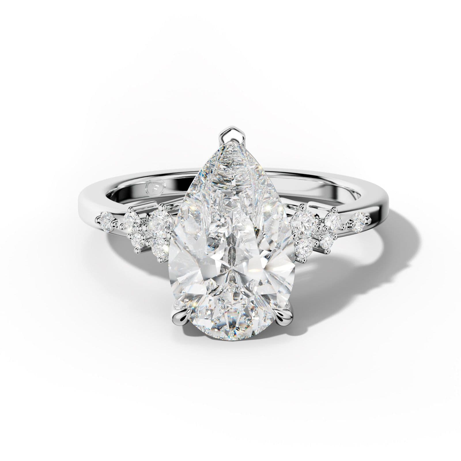 Elise Pear Shape Engagement Ring