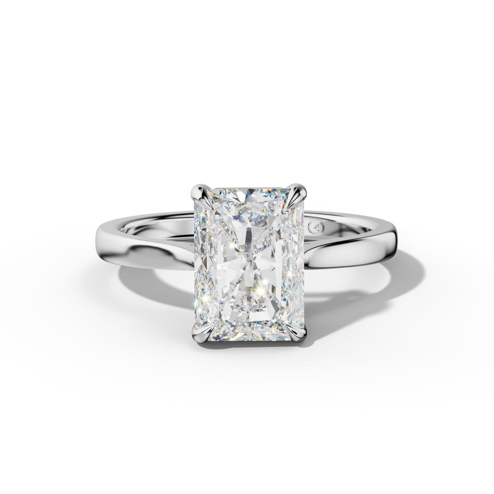 Freya Radiant Diamond Engagement Ring